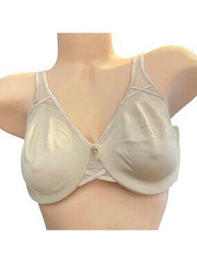 WonderBra Beige Full Coverage Underwire Bra Size 38C